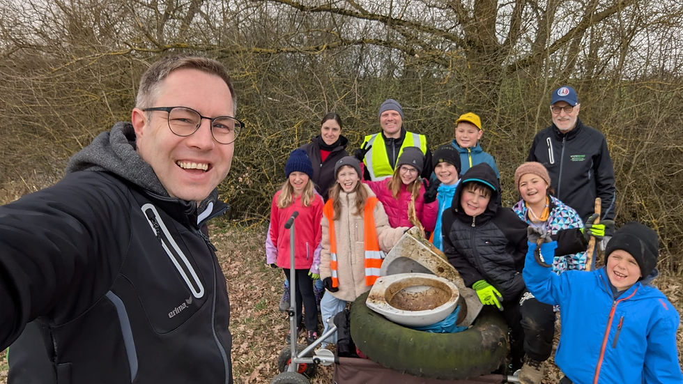 Gruppenbild der fleißigen Helfer