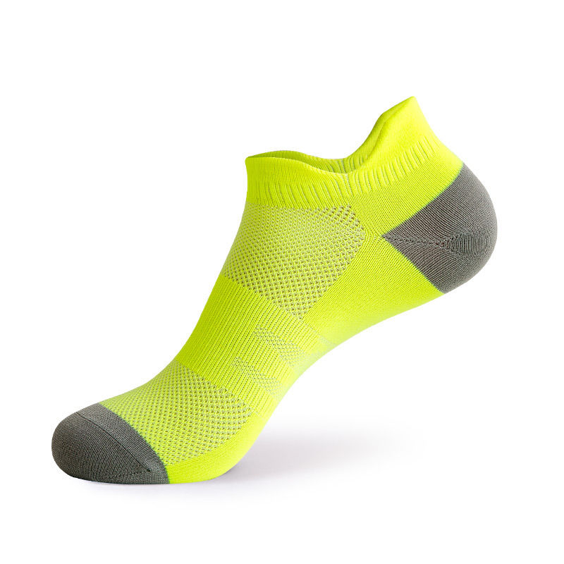 Thumbnail: Chaussette de Sport Unisexe Respirante jaune