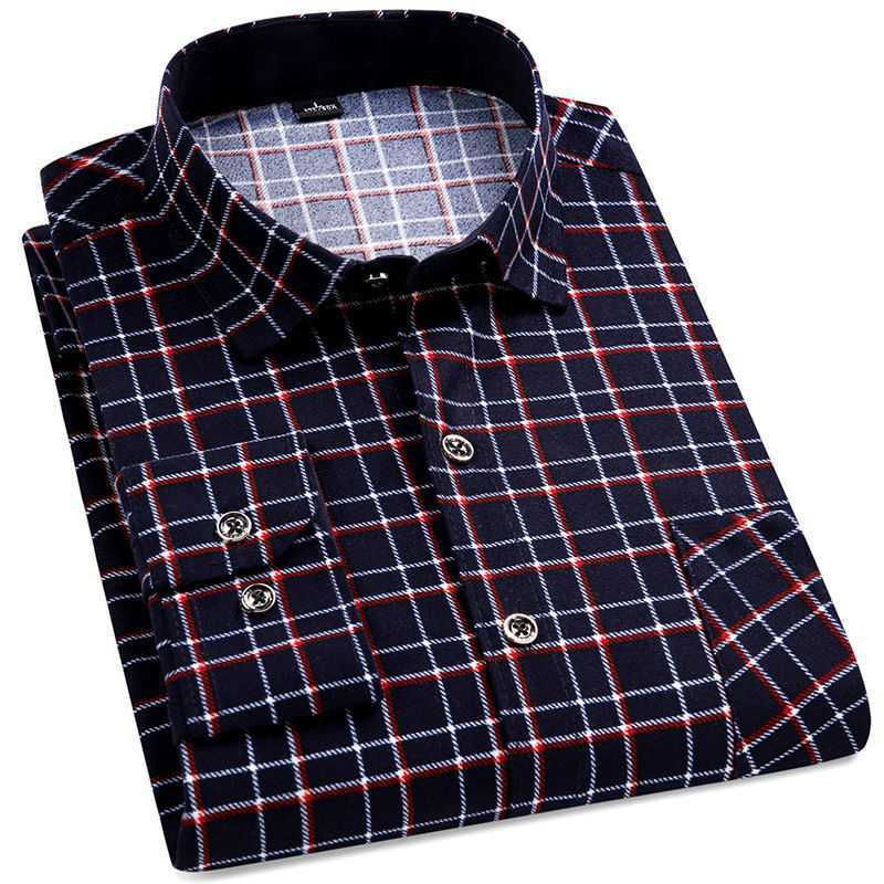 Thumbnail: Chemise homme pliée vue de face 5
