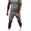 Thumbnail: Homme en Hommes en ensemble T-Shirt et Short vue de face 4