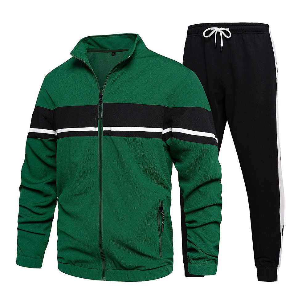 Miniature : SURVÊTEMENT JOGGER vert noir vue de face