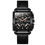 Miniature : Montre bracelet en cuir vue de face 4