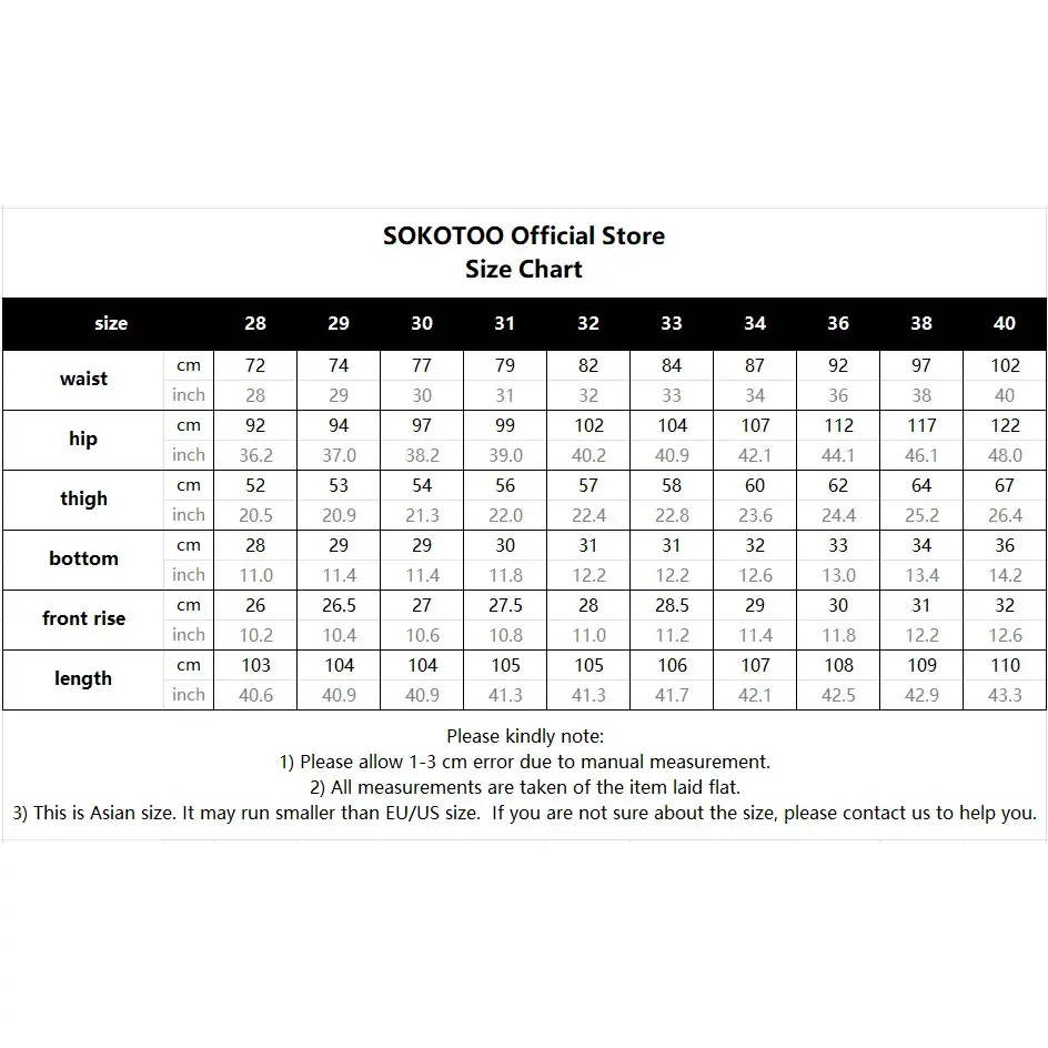 Miniature : Guide de tailles