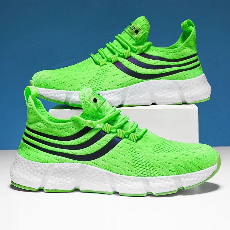 Thumbnail: Chaussures de Course Homme vertes