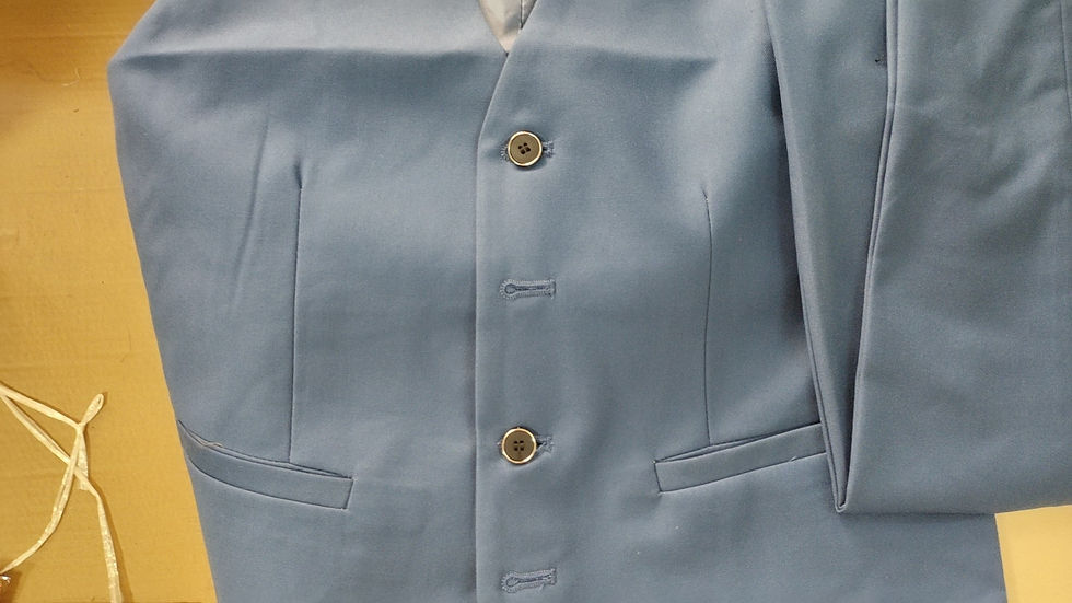 Miniature : Gilet de costume homme élégant, coupe ajustée, taille S à 6XL