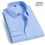 Miniature : Chemise Homme Manches Longues – Style Business Décontracté bleue 2