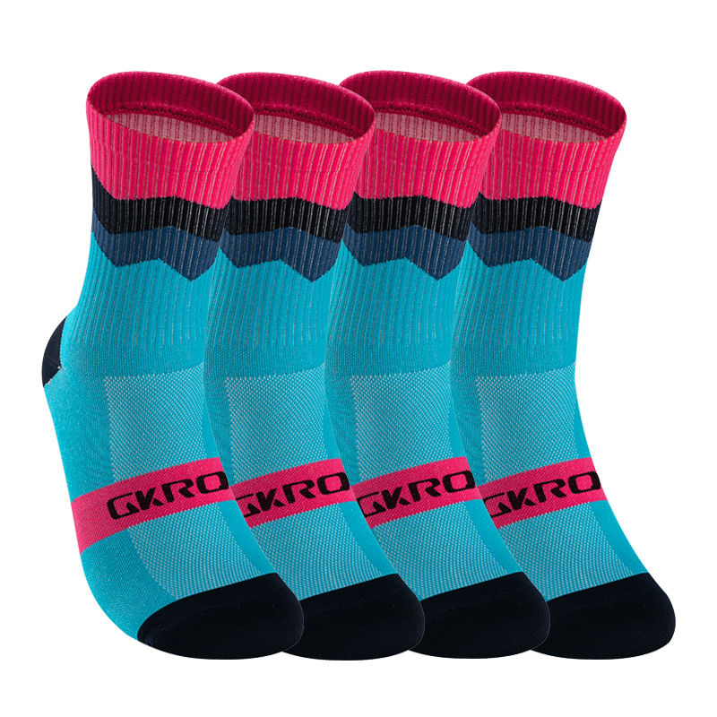 Miniature : 4 Paires de Chaussettes Vélo Unisexes 14