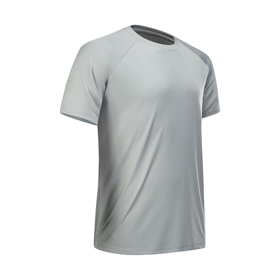 Miniature : T-shirt pour hommes crème vue de face