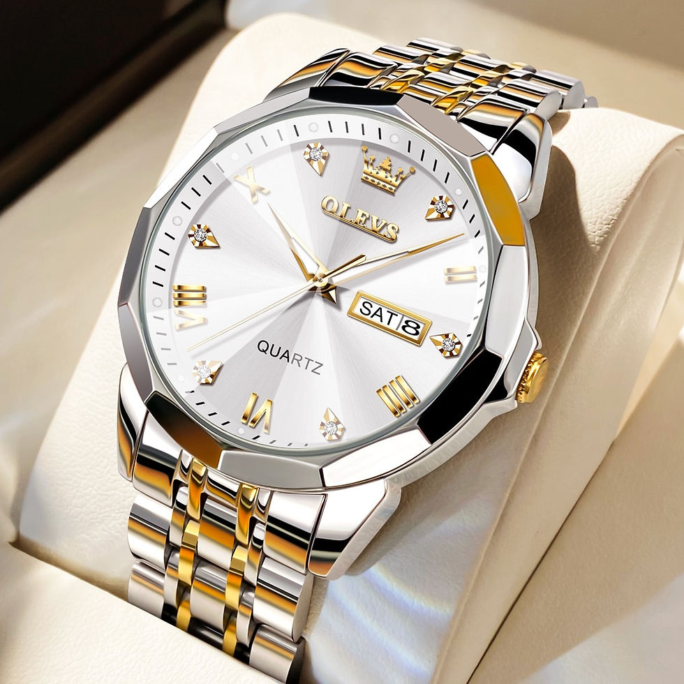 Thumbnail: Montre-bracelet OLEVS vue de face 3