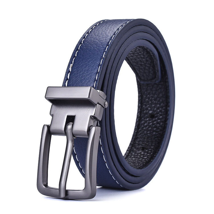 Miniature : Ceinture en Cuir pour Enfants bleue 4