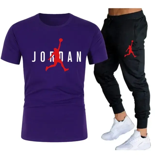 Thumbnail: Survêtement d'Été Homme - Ensemble 2 Pièces T-Shirt & Pantalon 24