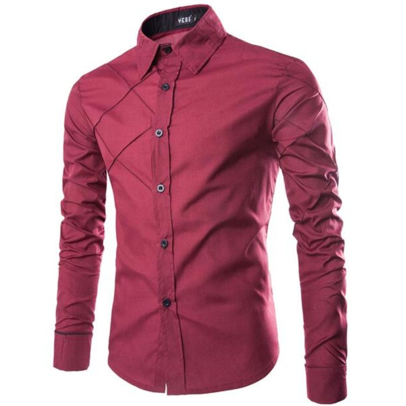 Miniature : Chemise rouge vue de face
