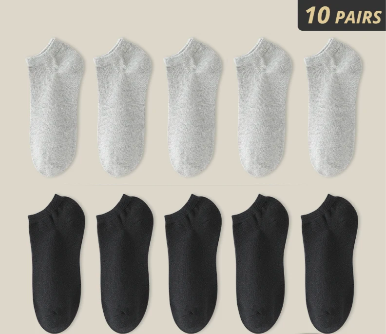 Miniature : Dix paires de chaussettes de haute qualité vue de face 7