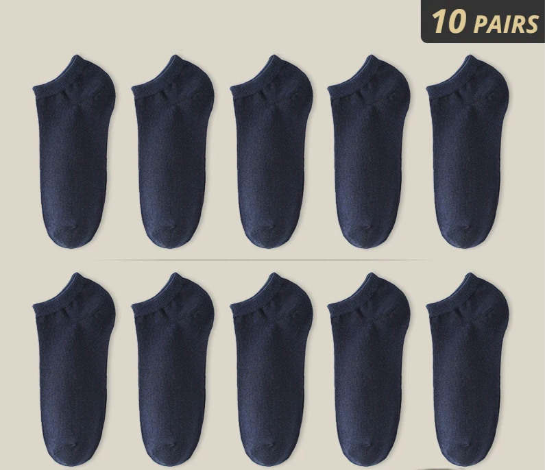 Miniature : Dix paires de chaussettes de haute qualité vue de face 11