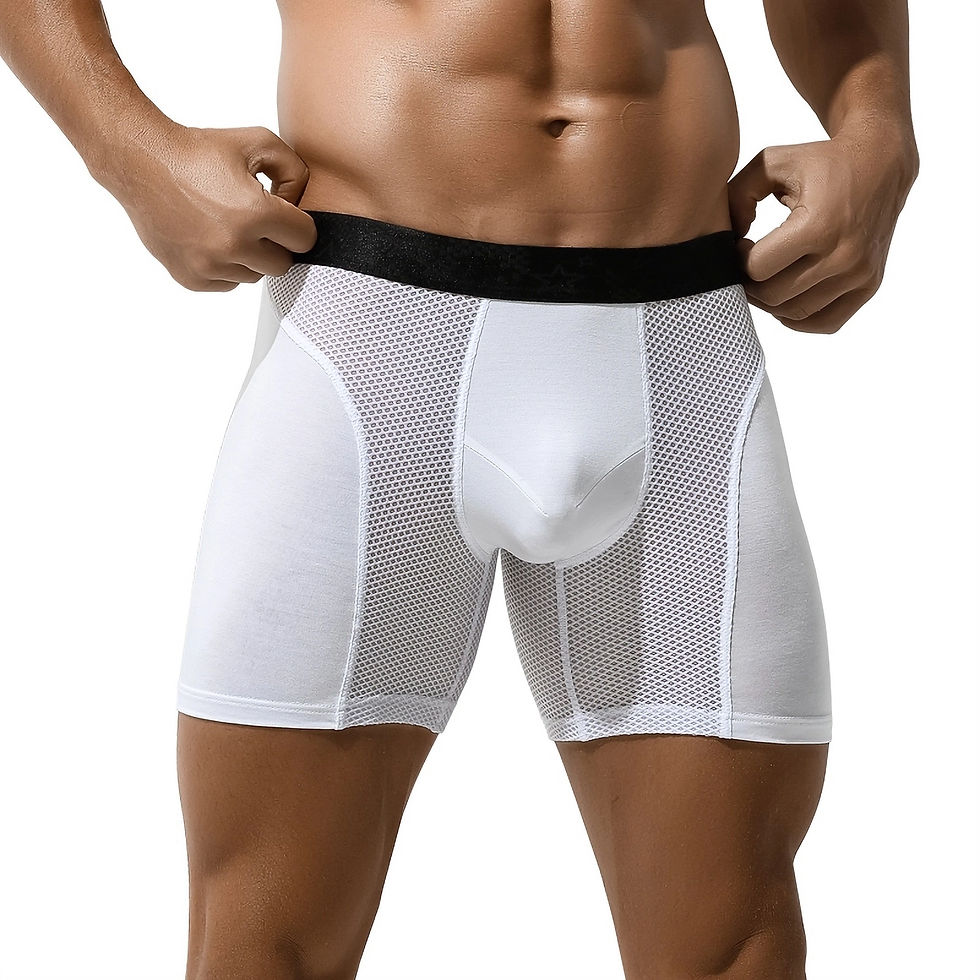Miniature : Homme portant un Boxer Short vue de face 5