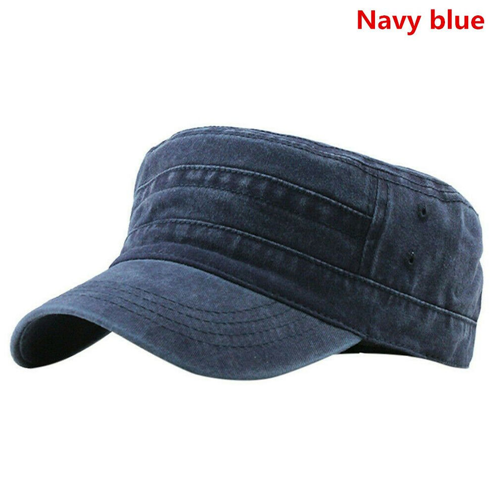 Miniature : Casquette Camouflage Militaire bleu marine