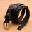 Miniature : Ceinture en Cuir Noir pour Femme