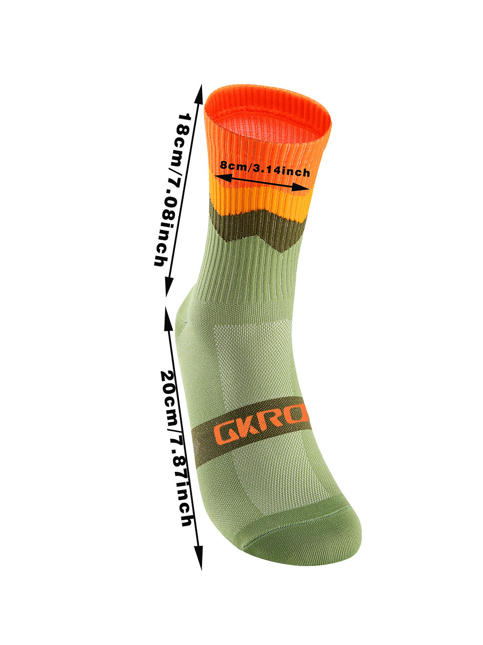 Miniature : Chaussette vélo unisexe