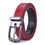 Thumbnail: Ceinture en Cuir pour Enfants rouge