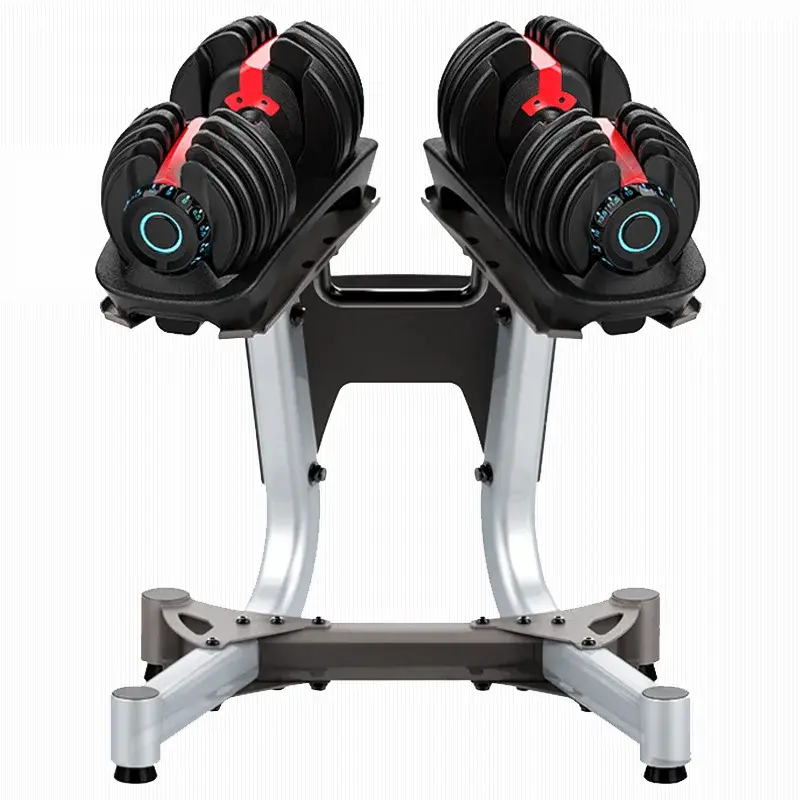 Thumbnail: 40KG Adjustable Steel Dumbbell Set – Wholesale Home Gym Weight System