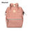 Thumbnail: Himawari Sorrel 13" Laptop Backpack BP (1881-#21) -Nude Pink
