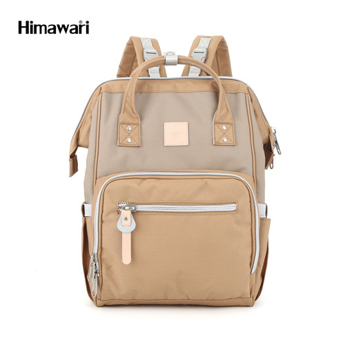 ｈｉｍａｗａｒｉ Himawari Camelia Diaper Backpack (1213-#04) -Camel/Khaki