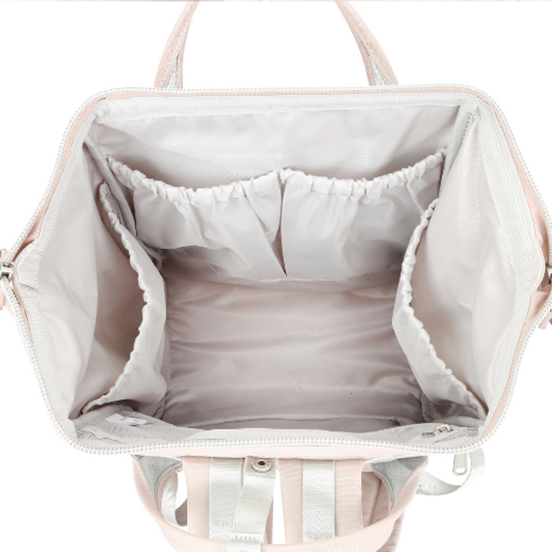 Himawari Camelia Diaper Backpack (1213-#01) -Purple | Himawari Bags