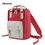Thumbnail: Himawari Buttercup 14" Laptop Backpack(HM188L)-Cream/D.Orange