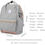 Thumbnail: Himawari Holly Dazzle 15" Laptop Girls Backpack (123-GP) -Gray/Purple