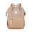 Thumbnail: Himawari Camelia Diaper Backpack (1213-#04) -Camel/Khaki