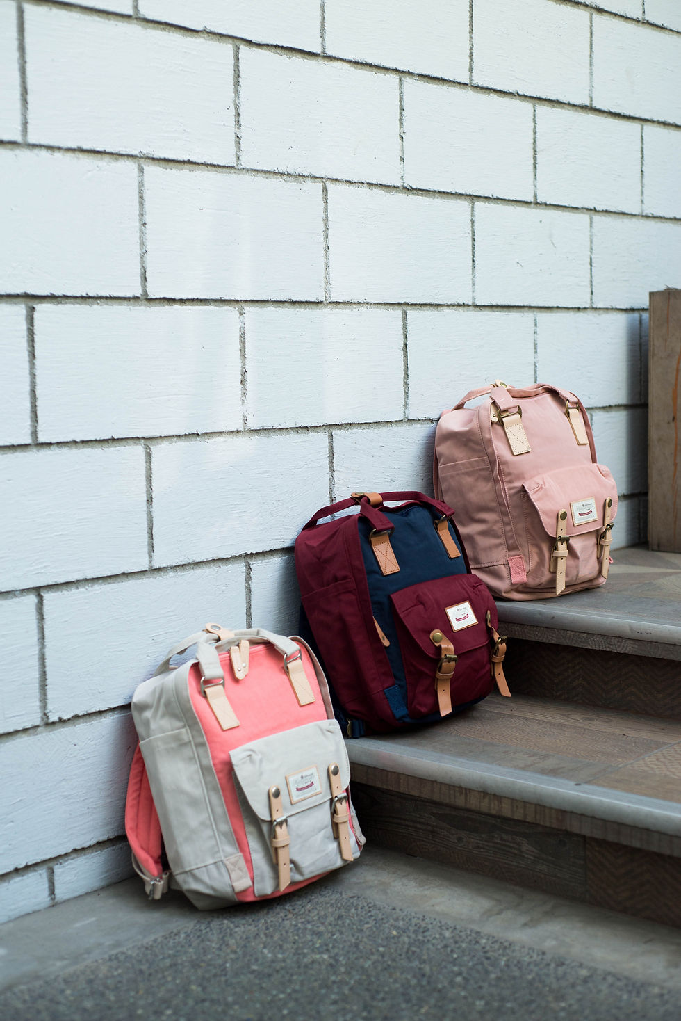 Thumbnail: Himawari Buttercup 14" Laptop Backpack(HM188L-23)-Cute Pink