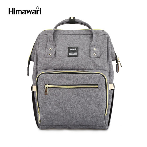Himawari Carnation Diaper Backpack(1209)Stone Gray Himawari Bags