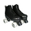 Thumbnail: Squad Skates Mellow Roller Skates with LED Wheels (F-675) EU35 to EU41 -Black
