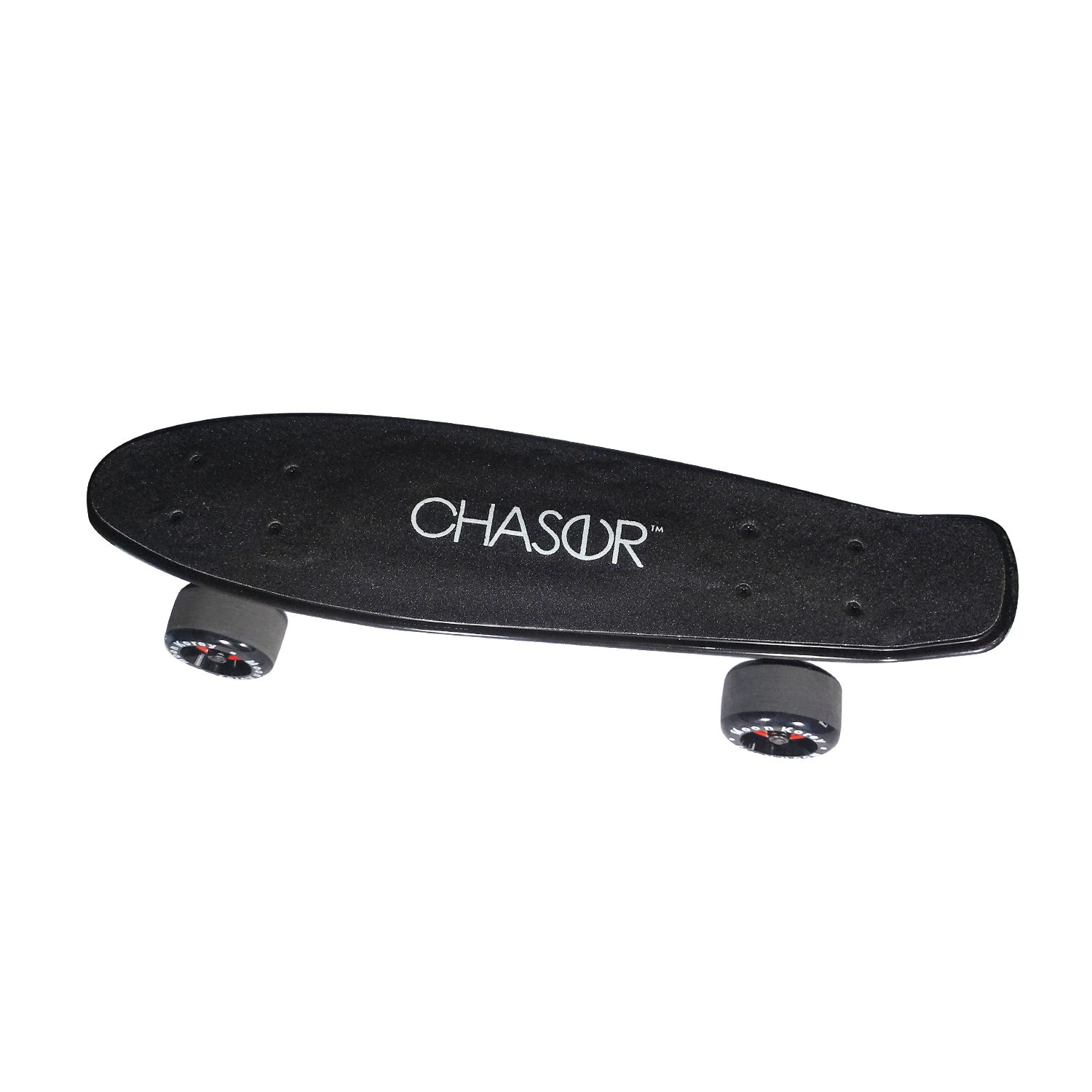 Chaser 22" Marktop Plastic Cruiser Penny Skateboard-Blackout