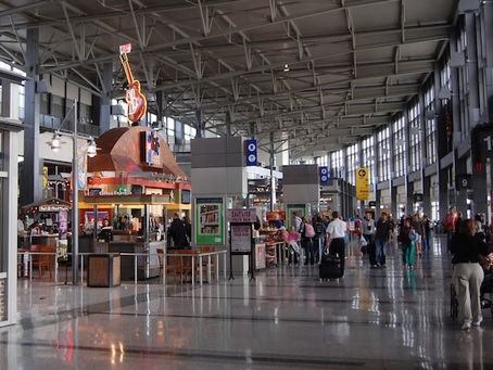 Flying out of Austin's ABIA airport. 