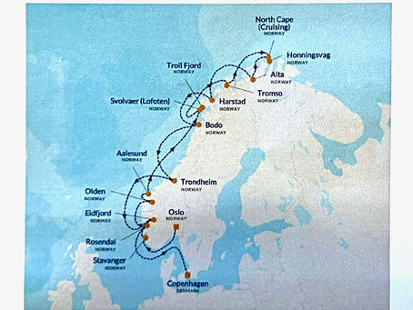 Our last full day aboard the ship - July 29, 2024