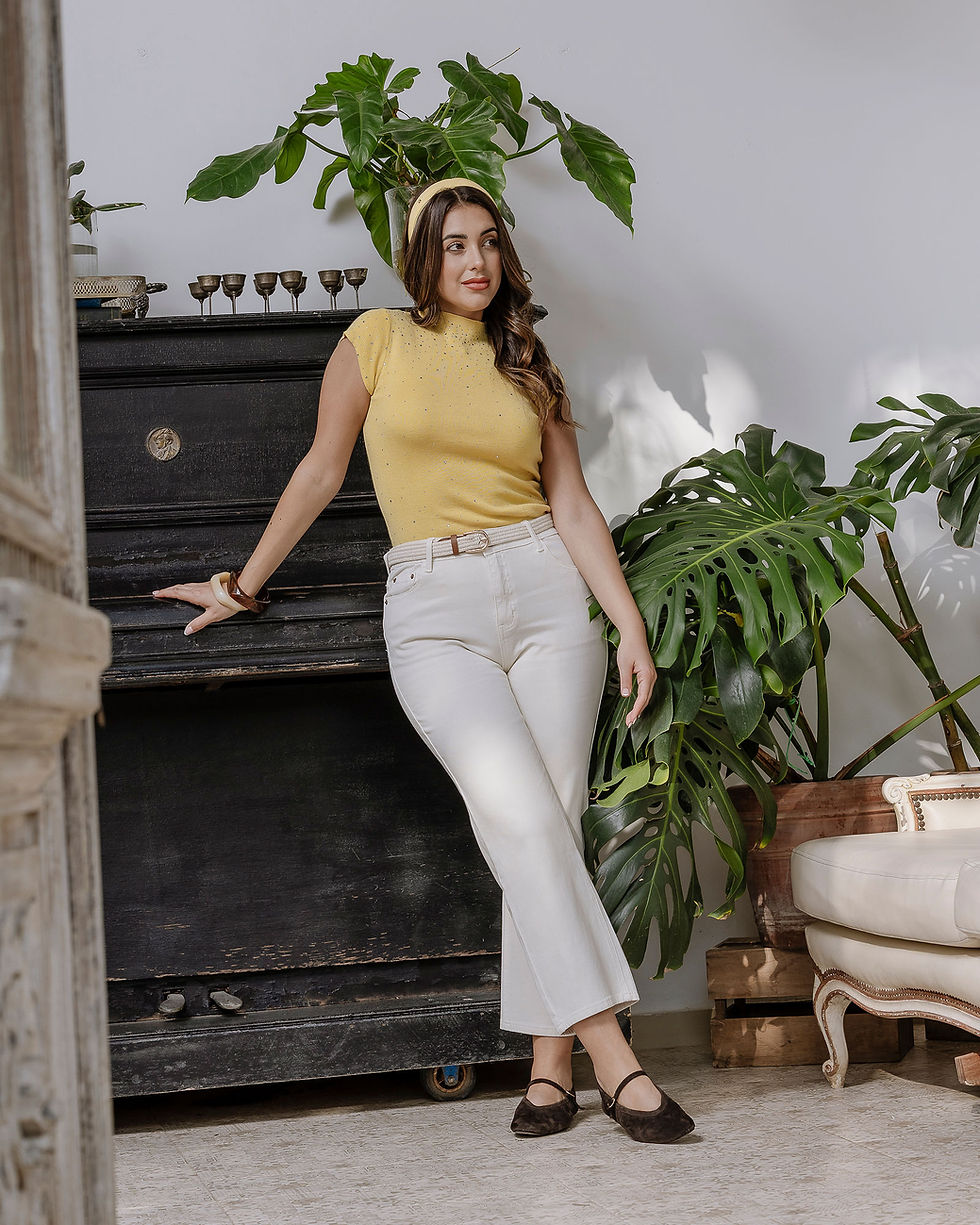 Miniatura: PANTALON CROPPED AURA