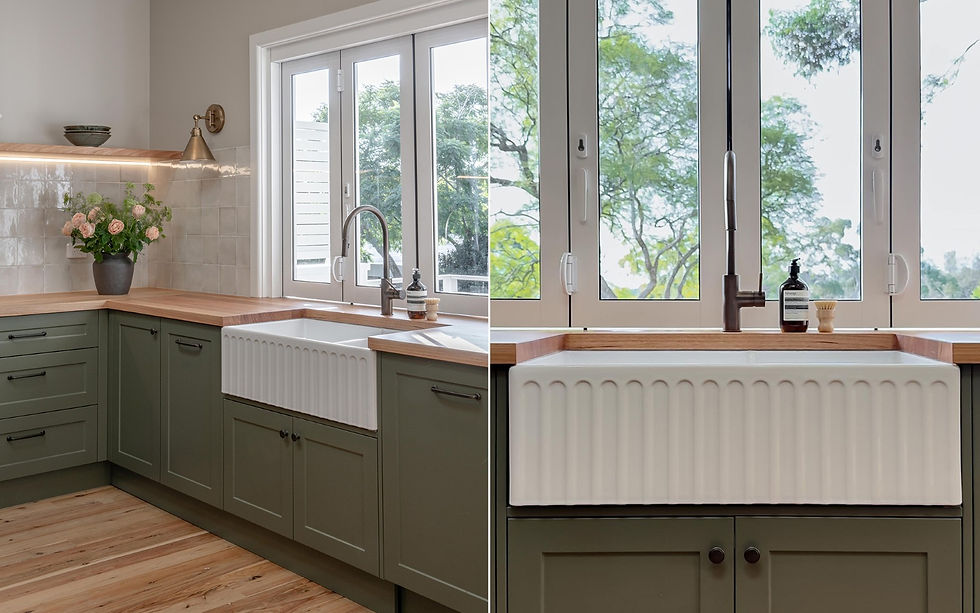 Turner Hastings fireclay farmhouse sink - the ultra durable option for all the love, none of the regrets