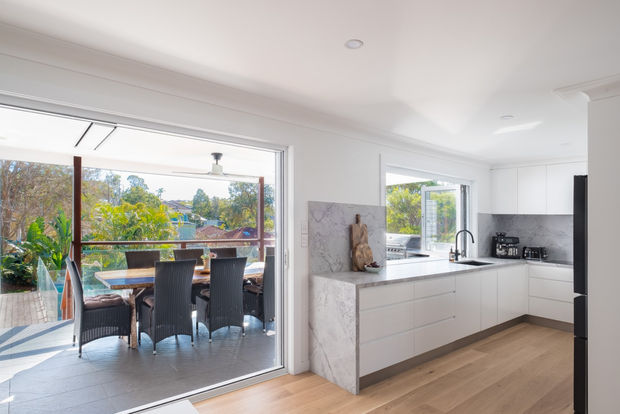 Gymea Bay new kitchen and balcony set Sutherland Shire