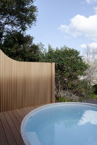 Life Outdoors Outdoor Living Project Sydney, Decking and Pergola with Round Pool