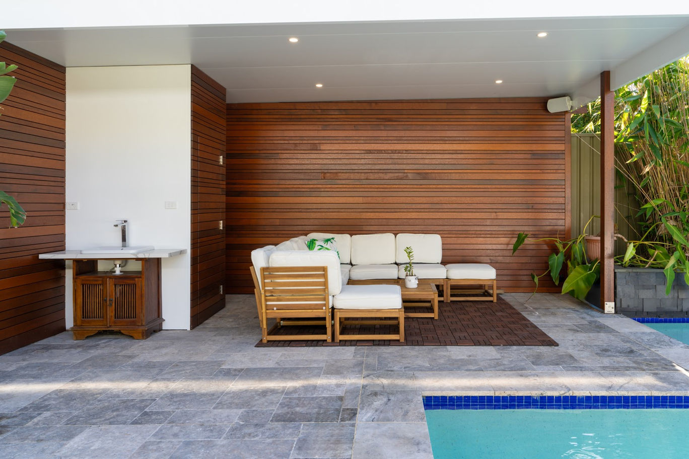 Sutherland Shire Patio with pool