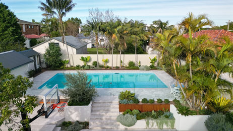 Sutherland Shire Backyard transformation landscape