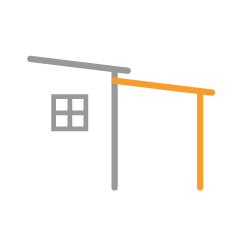 Attached Pergola Diagram