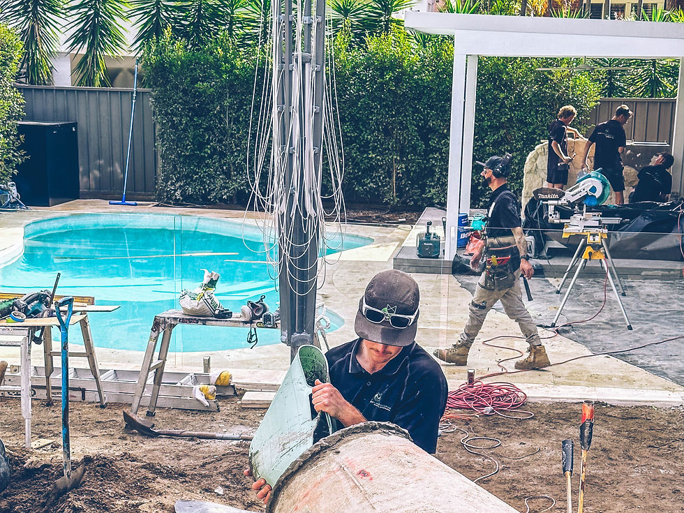 On the job site with Sydney's best landscapers