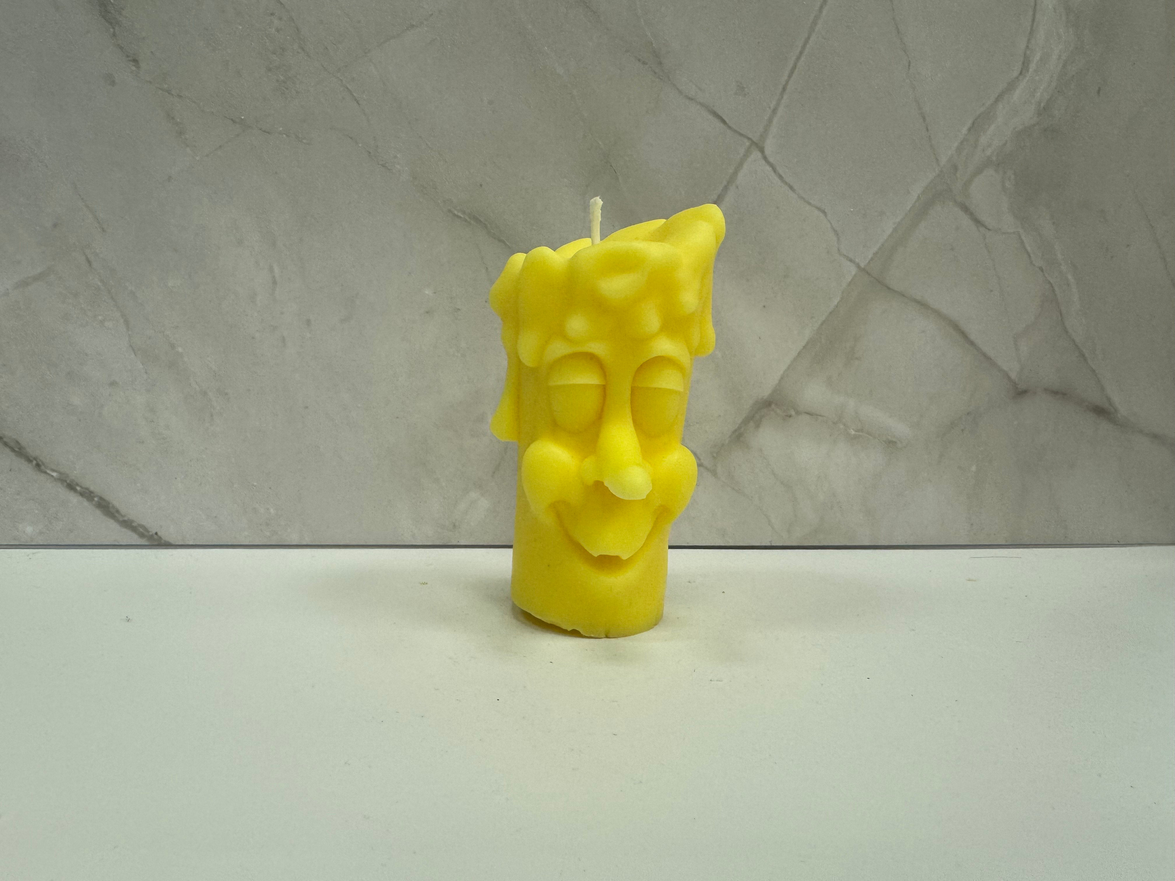 Decorative Candle Melted Candle