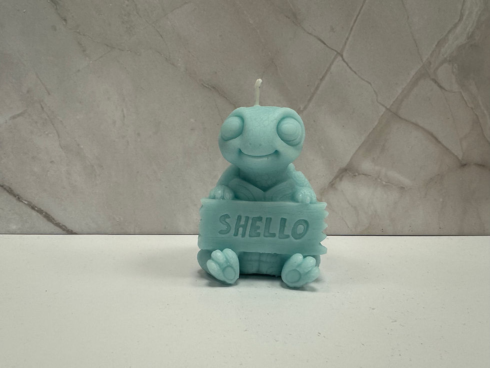 Decorative Candle Shello Turtle