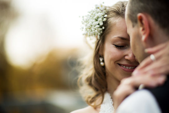 Abrazo de boda