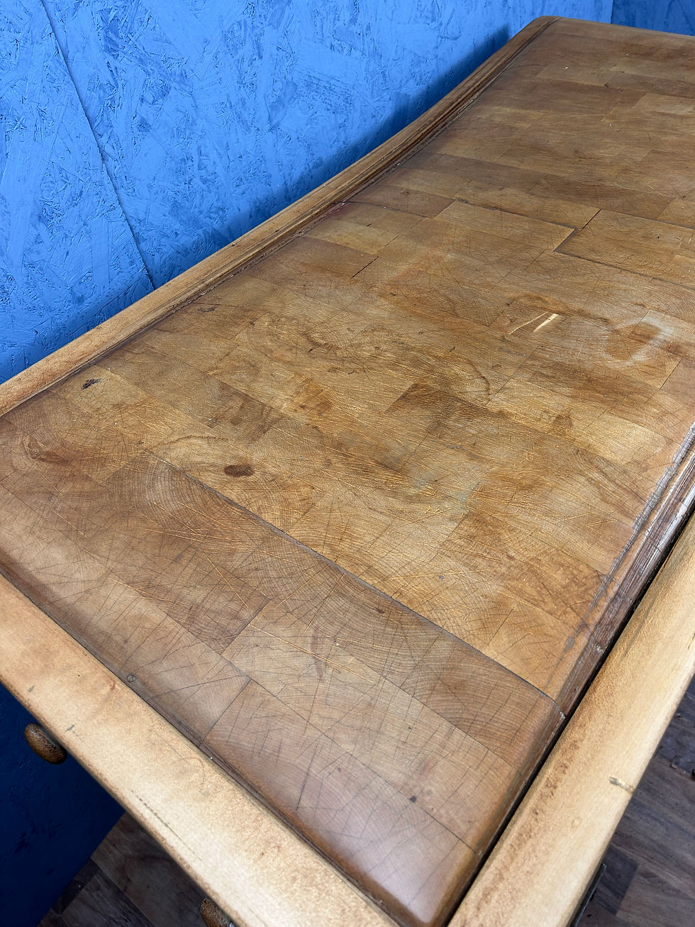 Thumbnail: Vintage Butcher Block Kitchen Island 