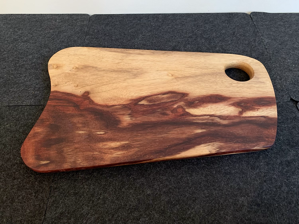 Thumbnail: Large Solid Padauk Charcuterie Board 