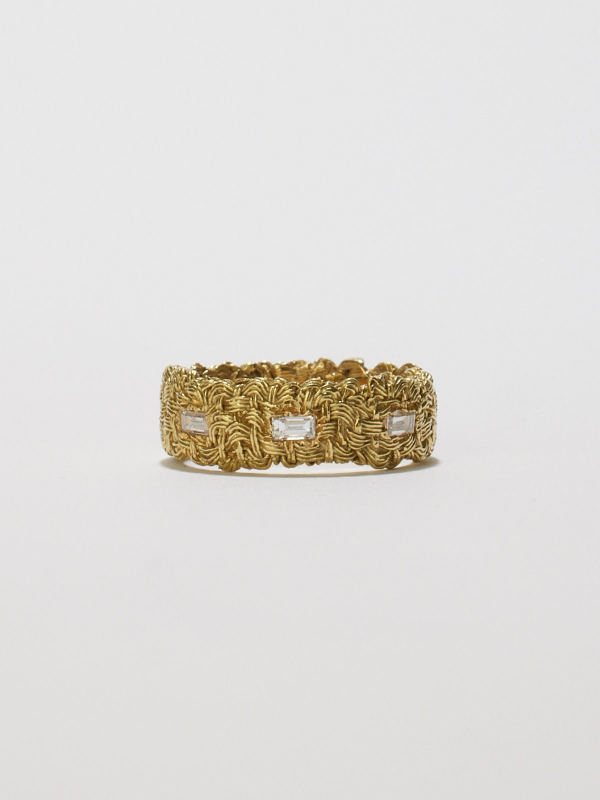 FINE DIAMOND THREADS RING
